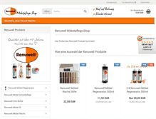 Tablet Screenshot of moebelpolitur-shop.de
